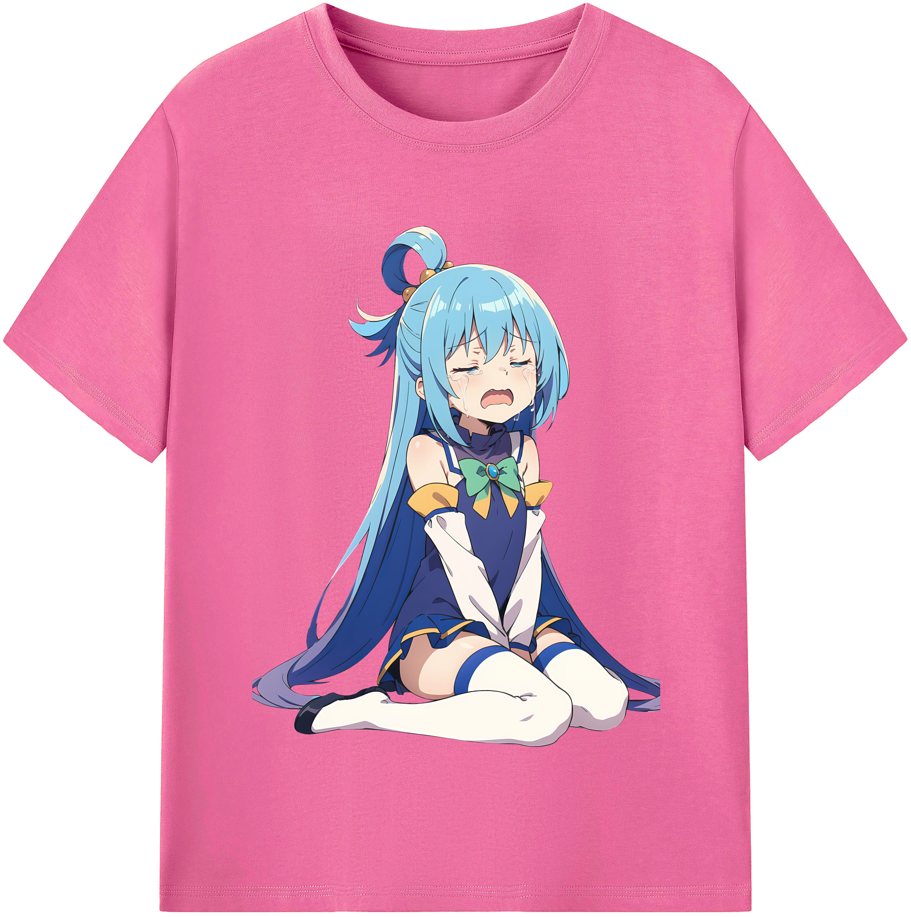 （画像用） 転スラ Regarding Reincarnated to Slime レディースカジュアルプリントTシャツ（綿100％）